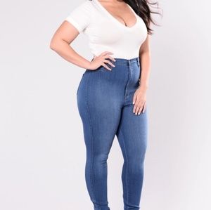 Fashion Nova High waisted skinny jeans